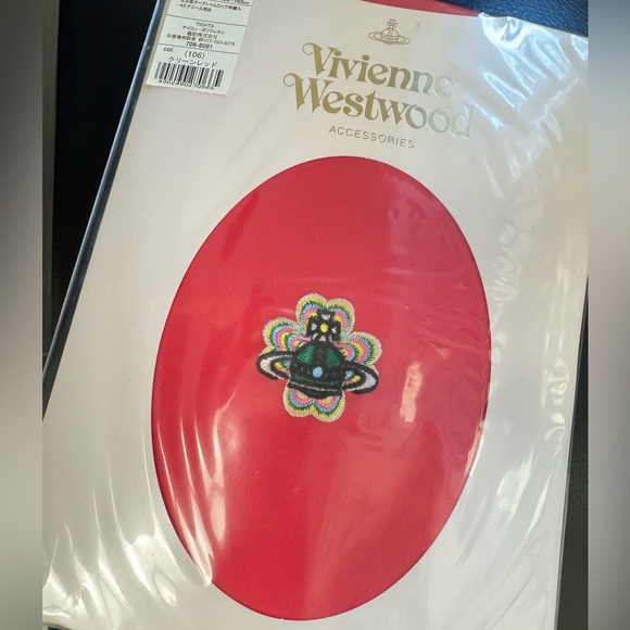 Vivienne Westwood stockings tights socks pants ORB logo Japan Exclusive - Picture 6 of 11